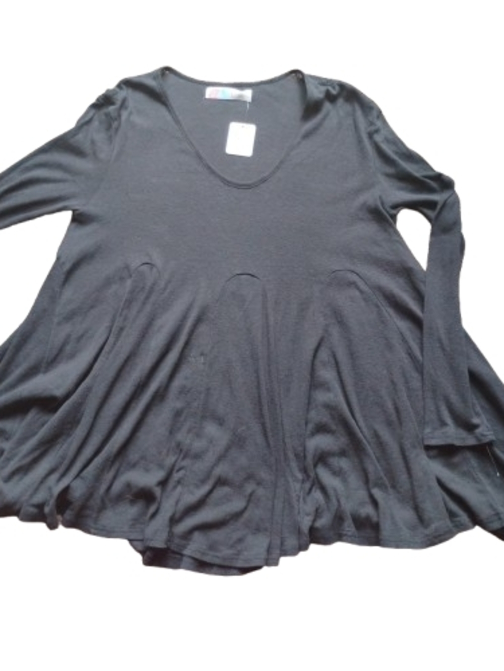 Nwt  Free People FP Beach Linen Blend Dress S Black Oversized